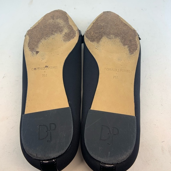 Donald Pliner Lizard Bettia Buckle Ballet Flats - Picture 9 of 11
